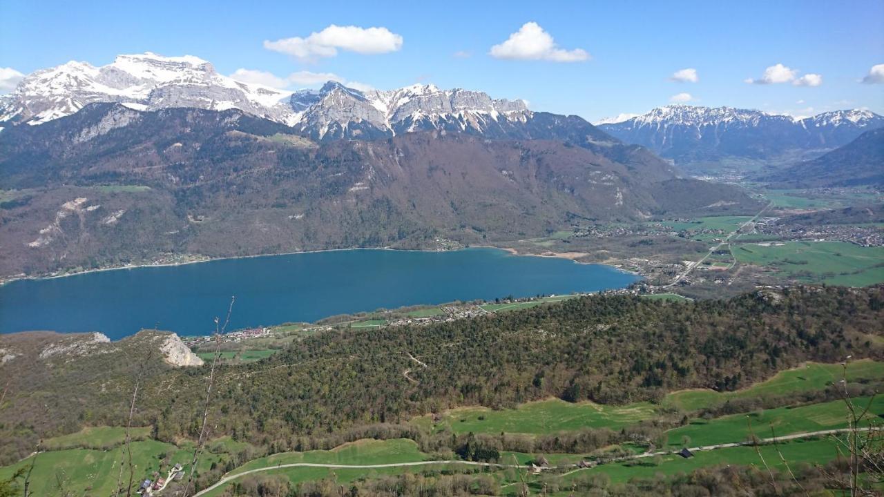 Studio A La Campagne Au Bout Du Lac D'Annecy Doussard Ngoại thất bức ảnh