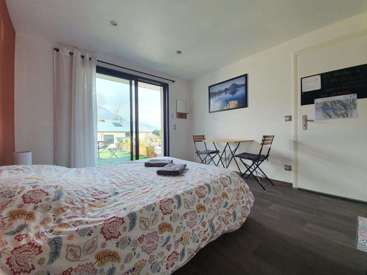Studio A La Campagne Au Bout Du Lac D'Annecy Doussard Ngoại thất bức ảnh