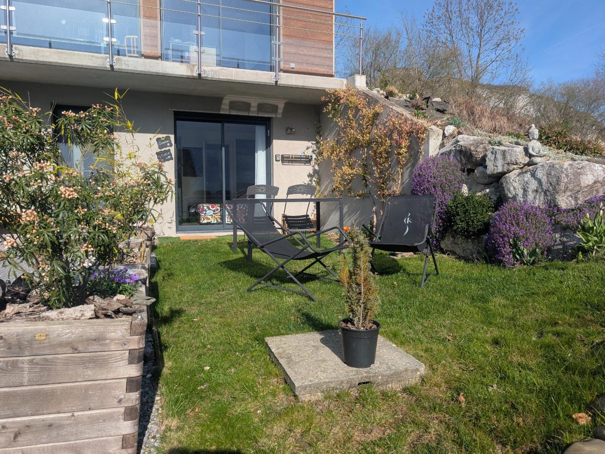 Studio A La Campagne Au Bout Du Lac D'Annecy Doussard Ngoại thất bức ảnh