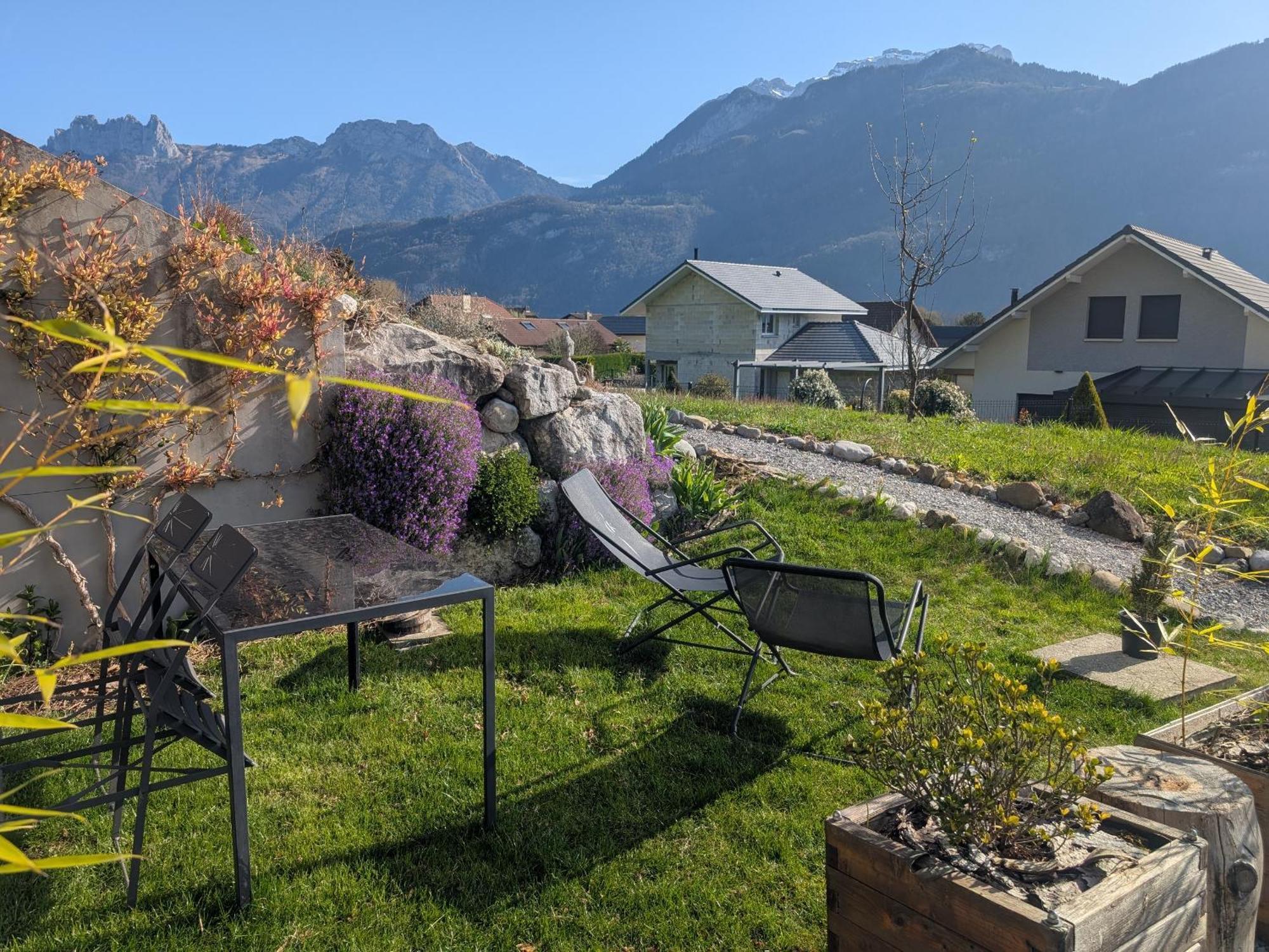 Studio A La Campagne Au Bout Du Lac D'Annecy Doussard Ngoại thất bức ảnh